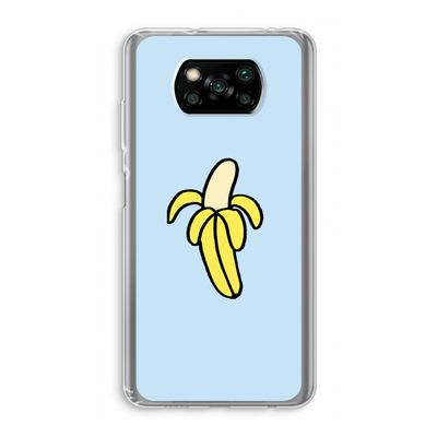 Banana: Xiaomi Poco X3 NFC Transparant Hoesje