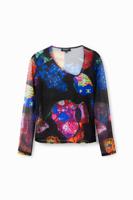 Tulen T-shirt met mineraalprint M. Christian Lacroix - BLACK - L