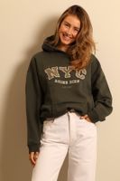 Anine Bing Anine Bing - hoodie - Vincent NYC - charcoal green - thumbnail