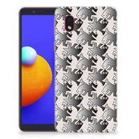 Samsung Galaxy A01 Core | TPU Hoesje | Salamander Grey