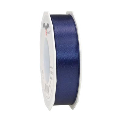 Cadeaulint Satijn - 2.5 cm x 25 meter - donkerblauw - cadeaus inpakken - sierlint Cadeaulint Satijn - 2.5 cm x 25 meter - donkerblauw - cadeaus inpakken - sierlint