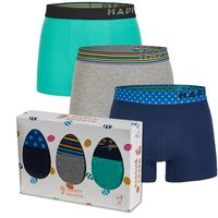 Happy Shorts Happy Shorts Boxershorts Heren Pasen 3-Pack