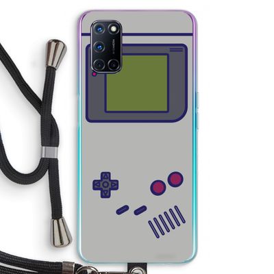 Game On: Oppo A52 Transparant Hoesje met koord