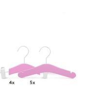 Relaxwonen - Baby kledinghangers - Set van 9 - Paars - Broek en kledinghangers - extra stevig - thumbnail