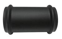 Unimatch koppelstuk buisverbinder voor vloerbuis 32 mm mat zwart
