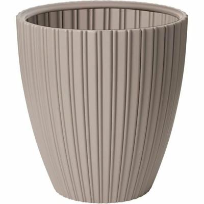 Bloempot Garden ID Fancy Bruin Taupe Polyethyleen 40 x 42 cm