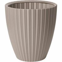 Bloempot Garden ID Fancy Bruin Taupe Polyethyleen 40 x 42 cm Bloempot Garden ID Fancy Bruin Taupe Polyethyleen 40 x 42 cm