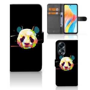 OPPO A58 4G Leuk Hoesje Panda Color