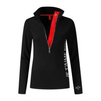 KOU Sportswear Skipully Dames Je T'aime Kou Zwart / Rood-XS