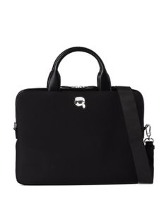 Karl Lagerfeld pochette d'ordinateur Ikonik - Noir