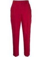 P.A.R.O.S.H. pantalon en coton à coupe courte - Rouge