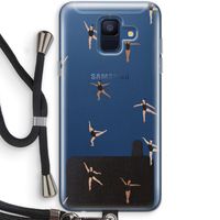 Dancing #1: Samsung Galaxy A6 (2018) Transparant Hoesje met koord