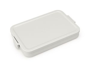 Brabantia Make & Take lunchbox plat, kunststof light grey