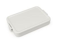 Brabantia Make & Take lunchbox plat, kunststof light grey - thumbnail