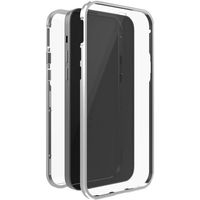 Black Rock 360° Glass Cover Apple iPhone 13 Zilver Inductieve lading - thumbnail