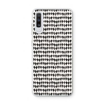 Crazy shapes: Samsung Galaxy A70 Transparant Hoesje