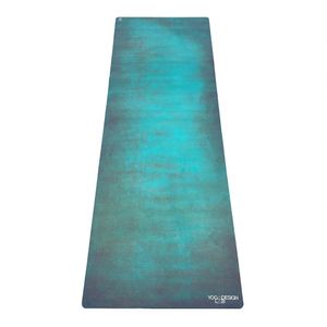 Yoga Design Lab Yogamat &apos;Aegean Green Combo Mat&apos; 3.5 mm - 178 x 61 cm