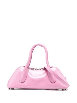 Blumarine sac cabas à fini brillant - Rose