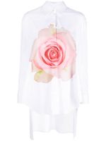 Viktor & Rolf robe-chemise en popeline - Blanc - thumbnail