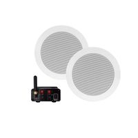Aquasound Bluetooth Audio bluetooth audiosysteem - (35 watt / bt4.0 / auto-aux) - met twist speakerset (wit) - 230v/12v bmn35easy-tw