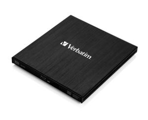 Verbatim Slimline Externe Blu-ray brander Retail USB 3.2 Gen 1 (USB 3.0) Zwart