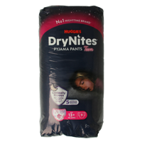 Drynites teen 13+kg girl 9 Stuks