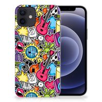 iPhone 12 | 12 Pro (6.1") Silicone Back Cover Punk Rock - thumbnail