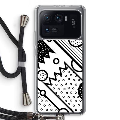 Pop Art #4: Xiaomi Mi 11 Ultra Transparant Hoesje met koord