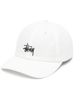 Stüssy casquette à logo brodé - Blanc Stüssy casquette à logo brodé - Blanc