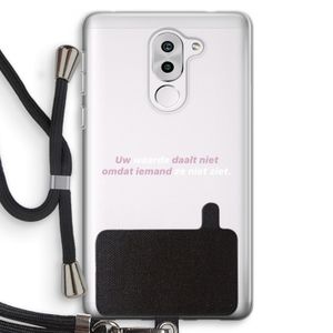 uw waarde daalt niet: Honor 6X Transparant Hoesje met koord