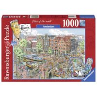 Ravensburger puzzel fleroux amsterdam 1000 stukjes (6139192) - thumbnail