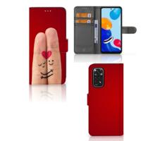 Xiaomi Redmi Note 11/11S | Wallet Case | met Pasjes | Liefde - Origineel Romantisch Cadeau
