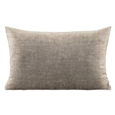 2e Halve Prijs Leen Bakker - Sierkussen Micha - 30x50 Cm - Polyester - Taupe