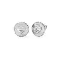 Dames oorbellen Guess JUBE01446JWRHT-U Metaal