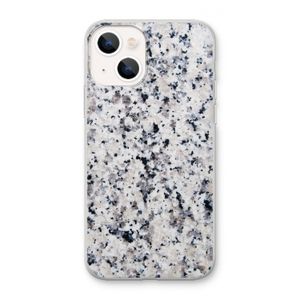 Gespikkelde marmer: iPhone 13 mini Transparant Hoesje