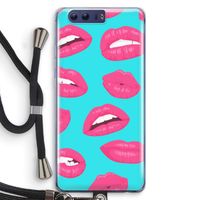 Bite my lip: Honor 9 Transparant Hoesje met koord