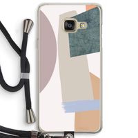 Lindo: Samsung Galaxy A3 (2016) Transparant Hoesje met koord
