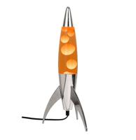 Lava lamp ''Rocket'' - Oranje Lava lamp ''Rocket'' - Oranje