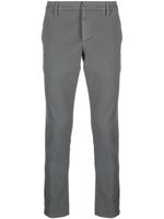 DONDUP pantalon chino à coupe fuselée - Gris