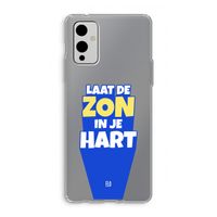 Laat de zon in je hart: OnePlus 9 Transparant Hoesje