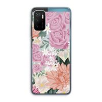 Kindness matters: Xiaomi Poco M3 Pro 5G Transparant Hoesje