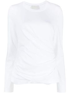 3.1 Phillip Lim t-shirt à design cache-cœur - Blanc