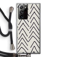 Marrakech Arrows: Samsung Galaxy Note 20 Ultra / Note 20 Ultra 5G Transparant Hoesje met koord