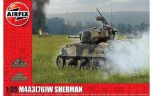Airfix A1365 M4A3(76)W Battle of the Bulge" Bouwpakket Schaal 1:35"