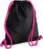 Atlantis BG110 Icon Gymsac - Black/Fuchsia - 40 x 48 cm