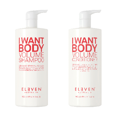 ELEVEN Australia Volume Shampoo & Conditioner set 2x960ml