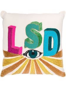 Jonathan Adler "coussin LSD 20"" à perles" - Tons neutres