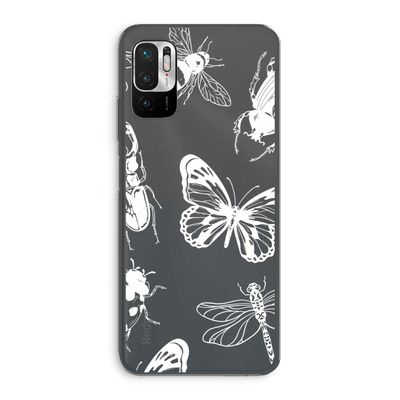 Tiny Bugs: Xiaomi Redmi Note 10 5G Transparant Hoesje
