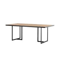 Nest outdoor Sverre houten tuintafel bruin - 200 x 100 cm