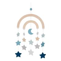 Goki houten baby mobiel sterrenhemel hemelsblauw Goki houten baby mobiel sterrenhemel hemelsblauw